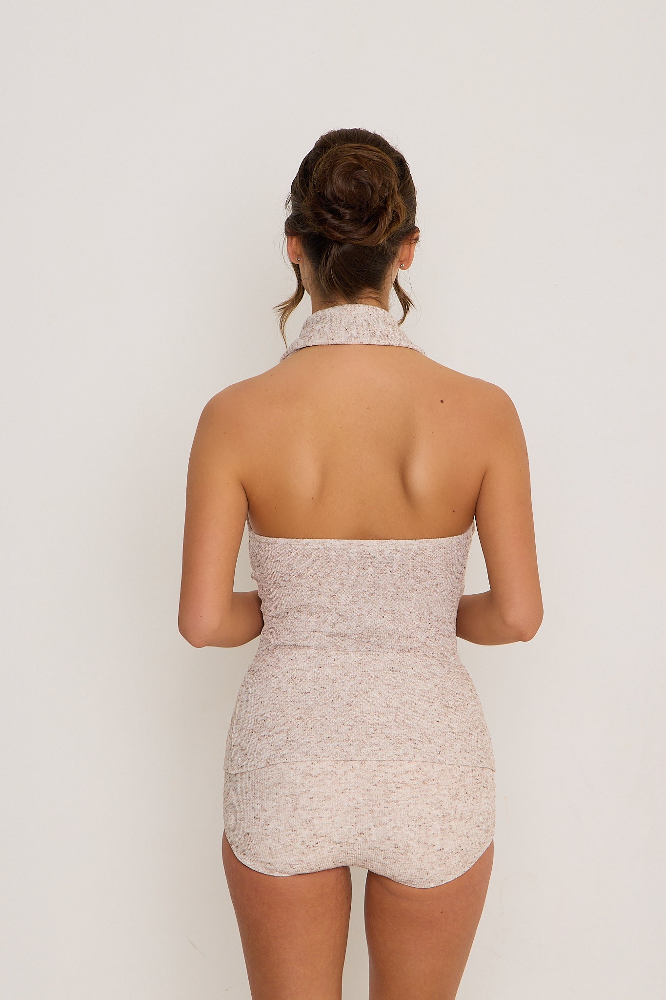 Sammie Knit Twist Set | Oat