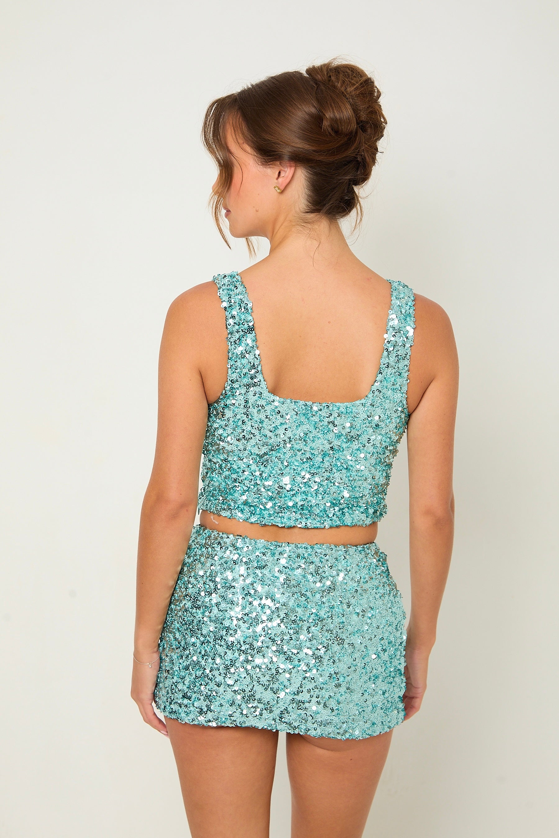Alix Sequin Co-Ord | Blue