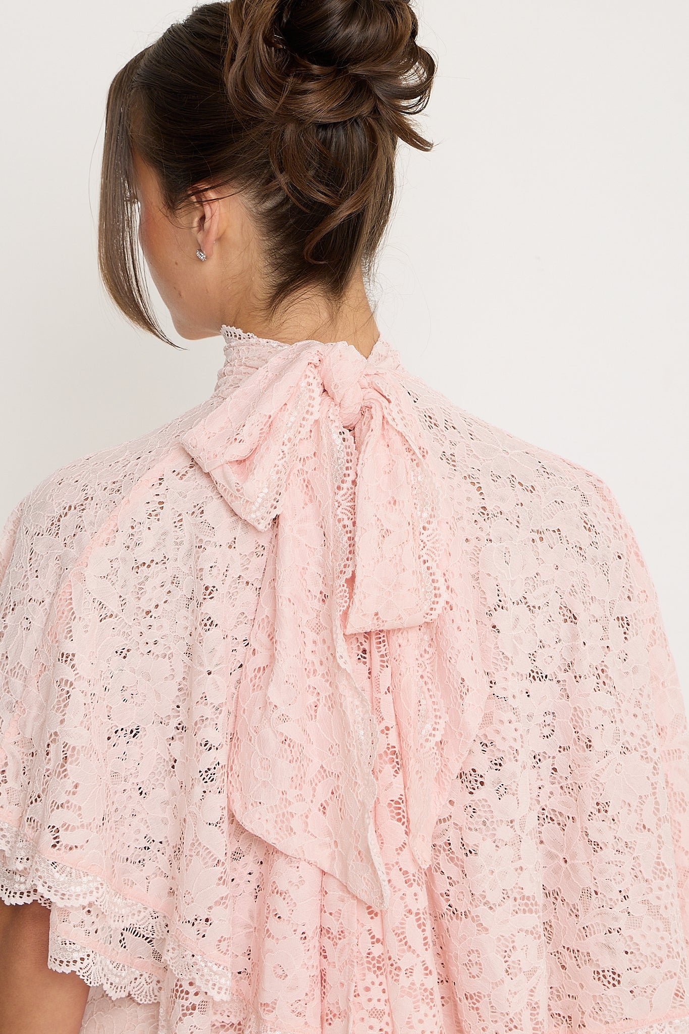 Carmen Lace Top | Pink *dispatch 12th May*