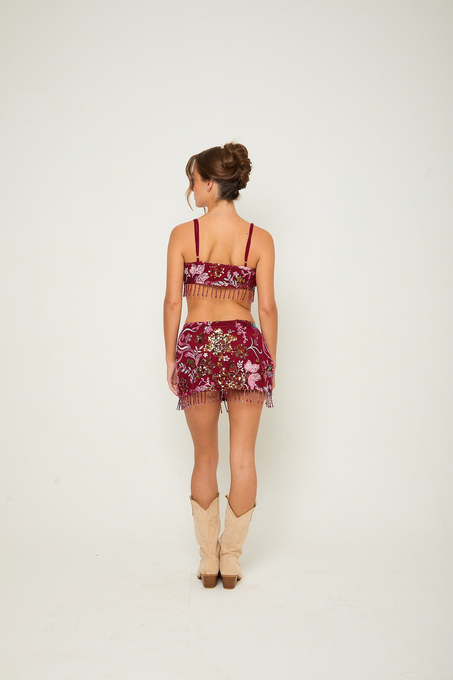 Darcy Multiway Skirt/Top | Burgundy