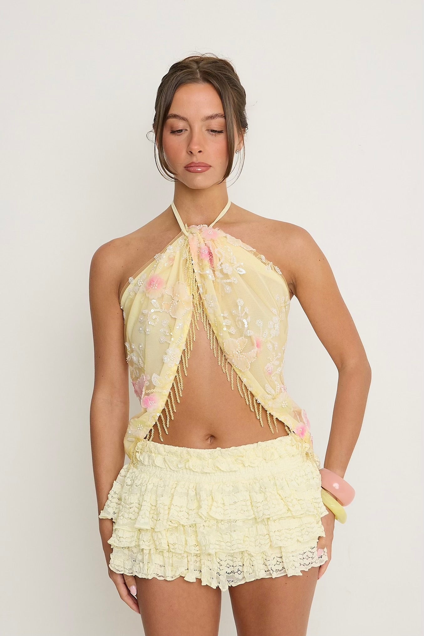 Darcy Multiway Skirt/Top | Lemon
