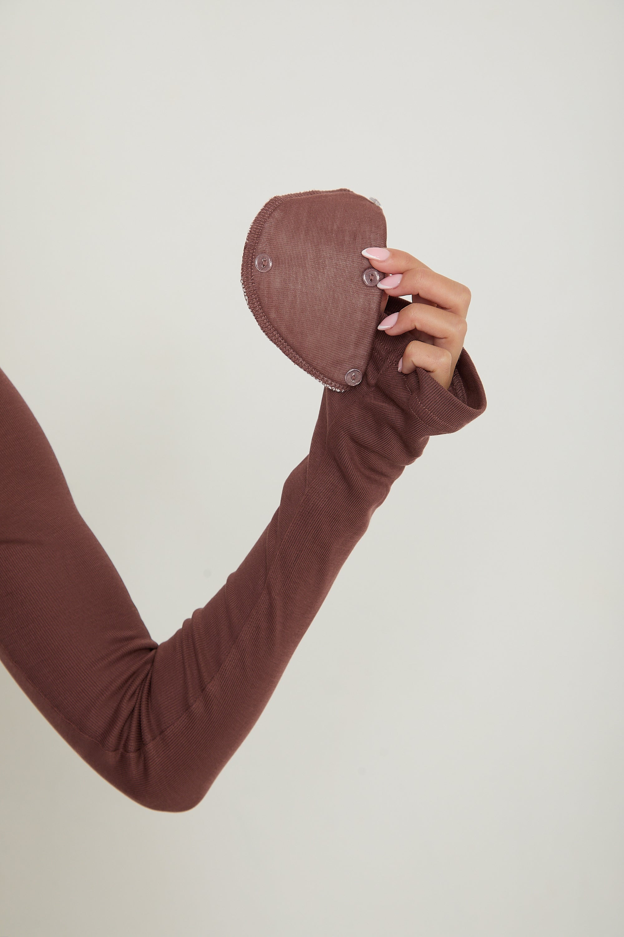 Naomi Ruched Drape Dress | Mauve