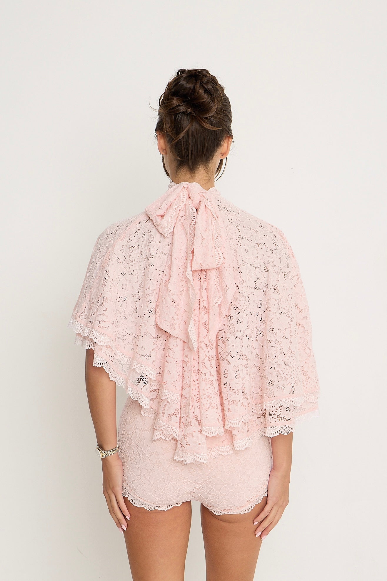 Carmen Lace Top | Pink *dispatch 12th May*