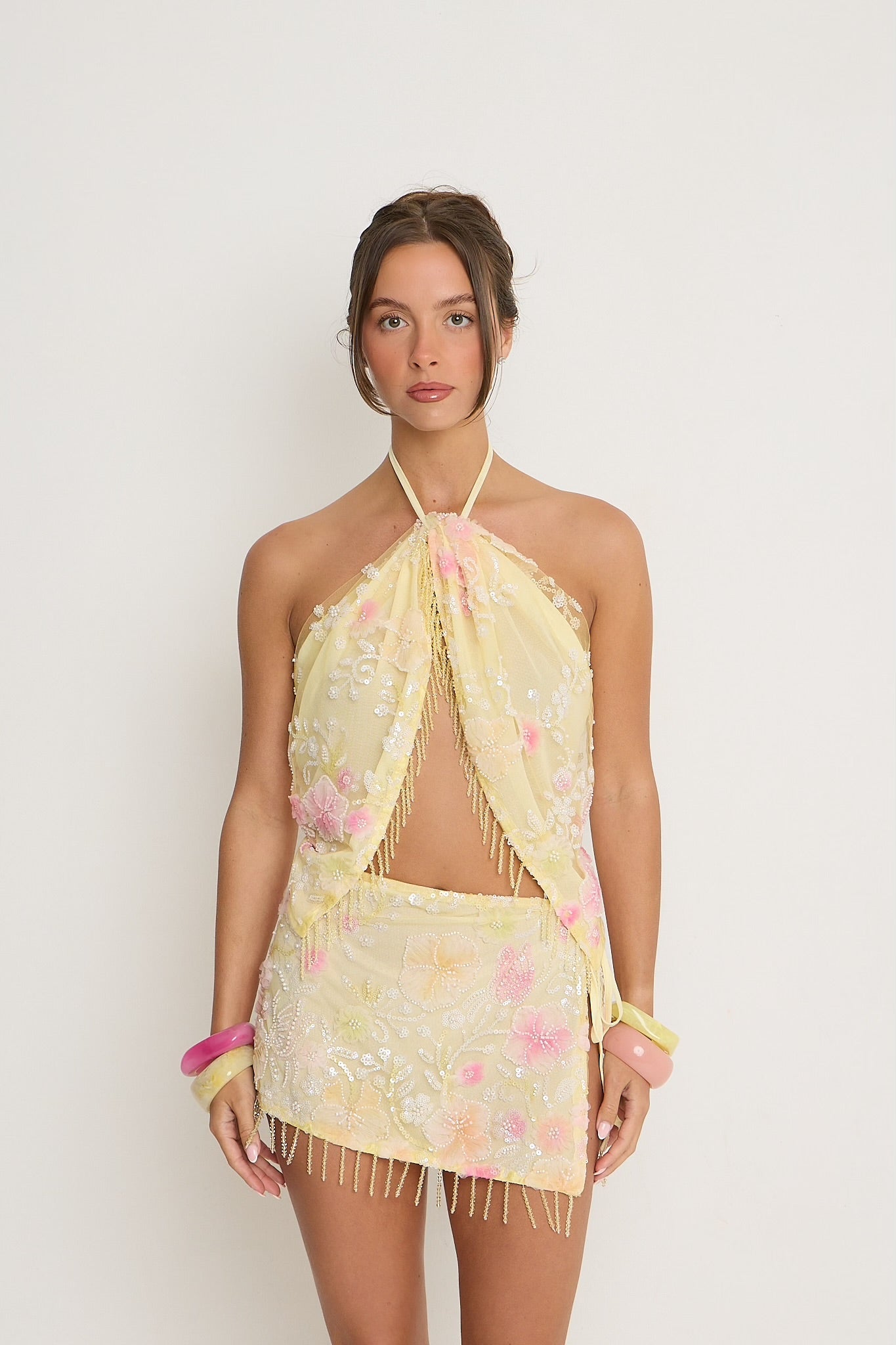 Darcy Multiway Skirt/Top | Lemon